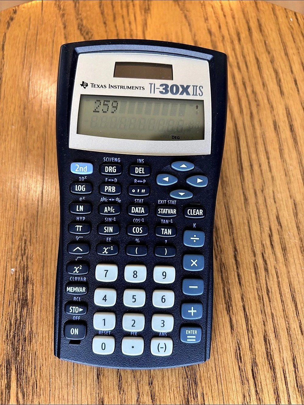 Texas Instruments TI-30X IIS Scientific Calculator Blue